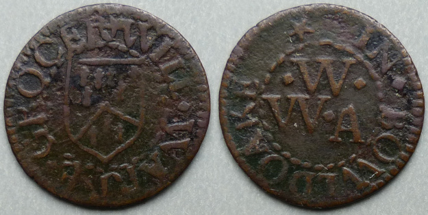 Baldock, Will Warre farthing token